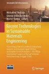 Recent Technologies in Sustainable Materials Engineering cover
