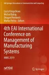 4th EAI International Conference on Management of Manufacturing Systems cover