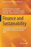 Finance and Sustainability cover