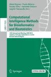 Computational Intelligence Methods for Bioinformatics and Biostatistics cover