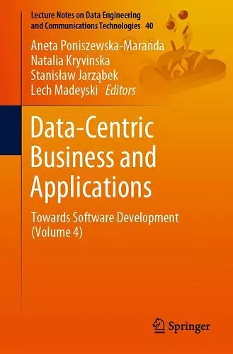 Data-Centric Business and Applications cover