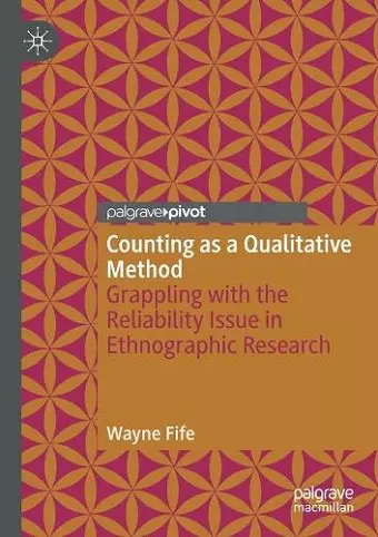 Counting as a Qualitative Method cover