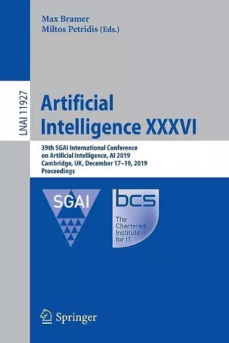 Artificial Intelligence XXXVI cover