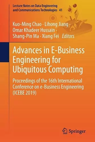 Advances in E-Business Engineering for Ubiquitous Computing cover
