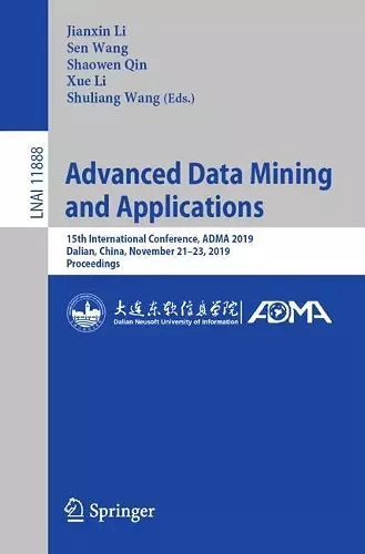 Advanced Data Mining and Applications cover