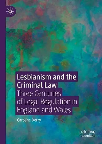 Lesbianism and the Criminal Law cover