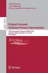 Product-Focused Software Process Improvement cover