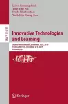 Innovative Technologies and Learning cover