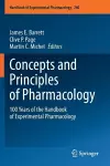 Concepts and Principles of Pharmacology cover