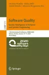 Software Quality: Quality Intelligence in Software and Systems Engineering cover