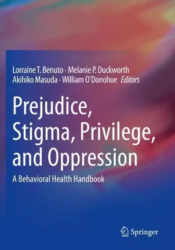 Prejudice, Stigma, Privilege, and Oppression cover