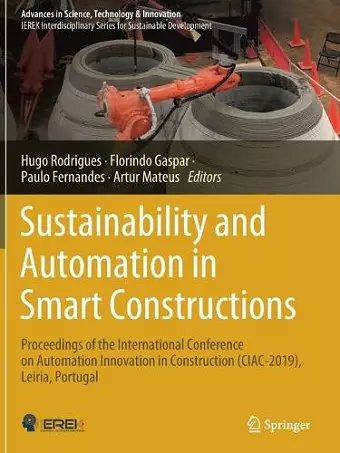 Sustainability and Automation in Smart Constructions cover