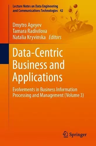 Data-Centric Business and Applications cover