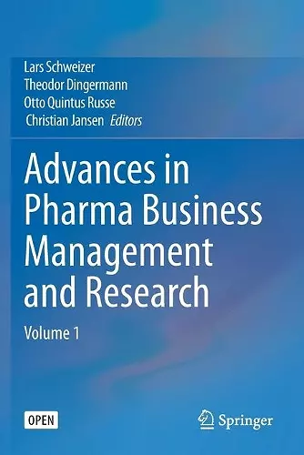 Advances in Pharma Business Management and Research cover