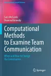 Computational Methods to Examine Team Communication cover