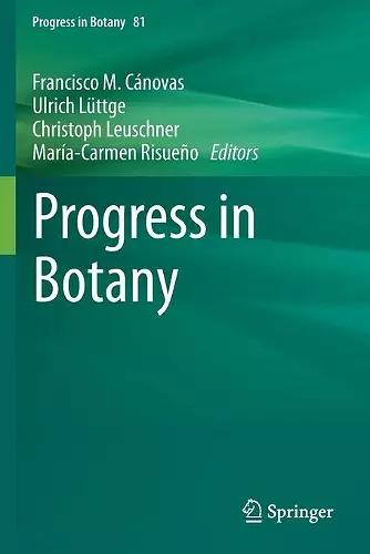 Progress in Botany Vol. 81 cover