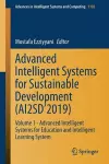 Advanced Intelligent Systems for Sustainable Development (AI2SD’2019) cover