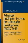Advanced Intelligent Systems for Sustainable Development (AI2SD’2019) cover