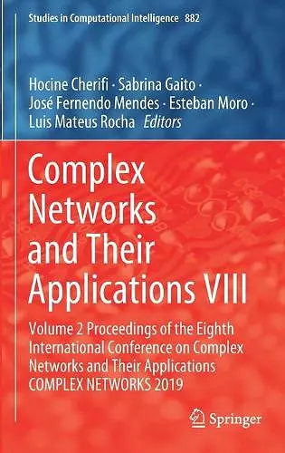 Complex Networks and Their Applications VIII cover
