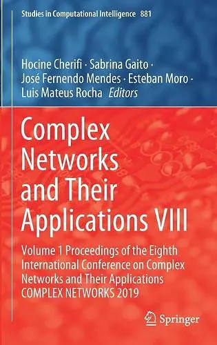 Complex Networks and Their Applications VIII cover