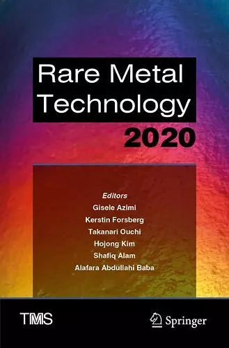 Rare Metal Technology 2020 cover