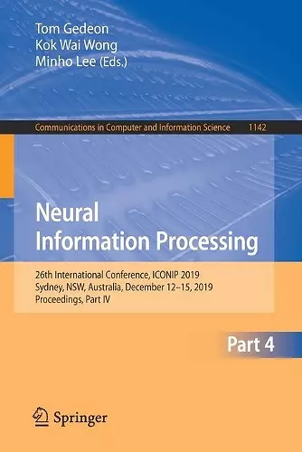 Neural Information Processing cover