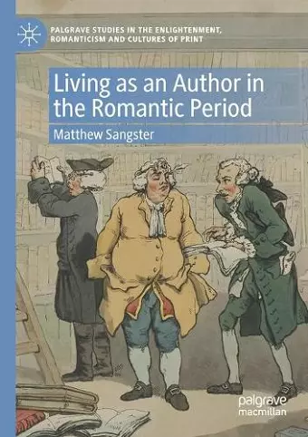 Living as an Author in the Romantic Period cover