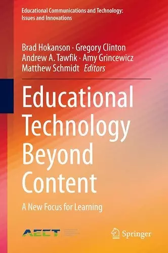 Educational Technology Beyond Content cover