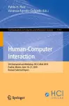 Human-Computer Interaction cover