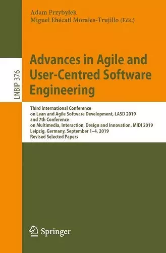 Advances in Agile and User-Centred Software Engineering cover