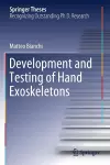 Development and Testing of Hand Exoskeletons cover