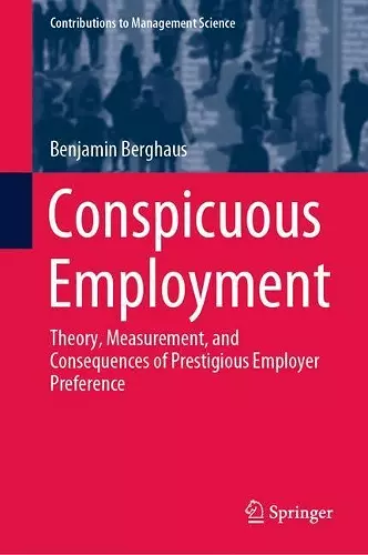 Conspicuous Employment cover