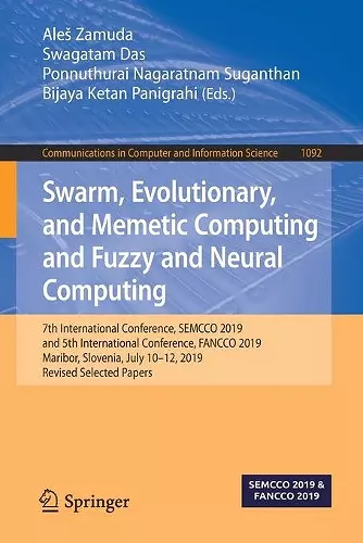 Swarm, Evolutionary, and Memetic Computing and Fuzzy and Neural Computing cover