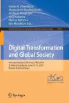 Digital Transformation and Global Society cover