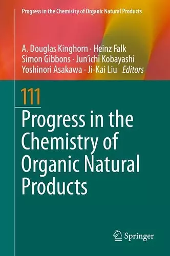 Progress in the Chemistry of Organic Natural Products 111 cover