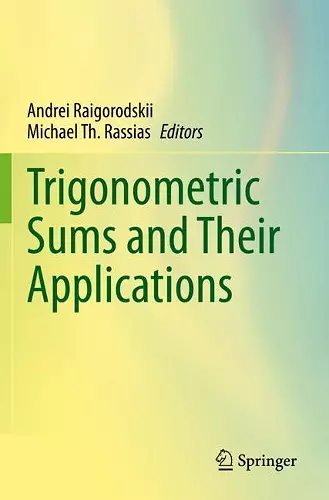 Trigonometric Sums and Their Applications cover