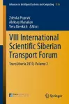 VIII International Scientific Siberian Transport Forum cover