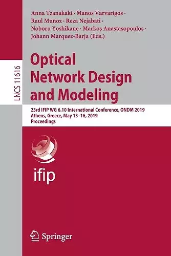 Optical Network Design and Modeling cover