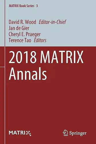 2018 MATRIX Annals cover