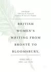 British Women's Writing from Brontë to Bloomsbury, Volume 2 cover