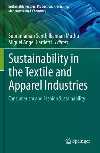 Sustainability in the Textile and Apparel Industries cover