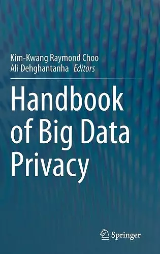 Handbook of Big Data Privacy cover