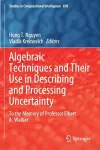Algebraic Techniques and Their Use in Describing and Processing Uncertainty cover