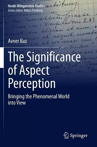 The Significance of Aspect Perception cover