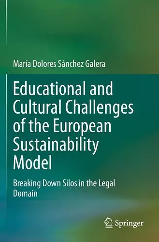 Educational and Cultural Challenges of the European Sustainability Model cover