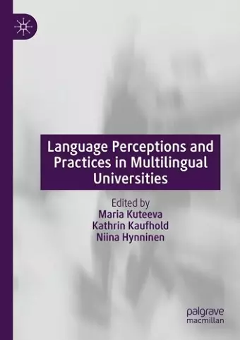 Language Perceptions and Practices in Multilingual Universities cover