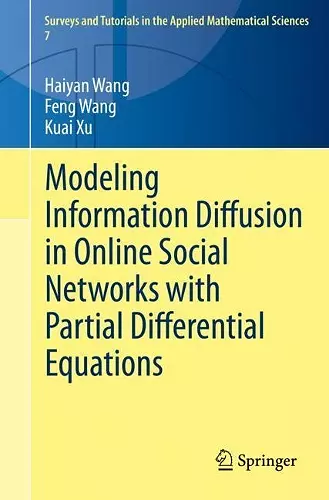 Modeling Information Diffusion in Online Social Networks with Partial Differential Equations cover