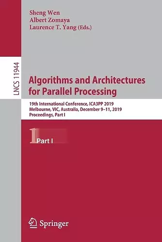 Algorithms and Architectures for Parallel Processing cover