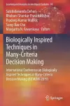 Biologically Inspired Techniques in Many-Criteria Decision Making cover