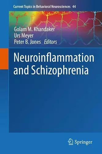 Neuroinflammation and Schizophrenia cover